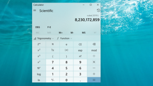 Calculator in Windows 10