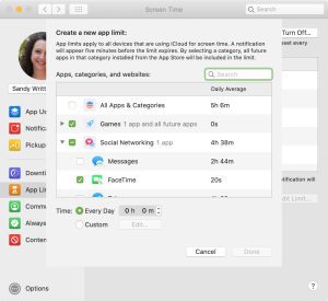 Screen Time on Mac