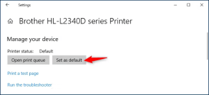 Printer Management Windows 10