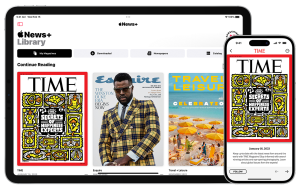 Apple News+ on Mac