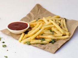 Perfect salty fries