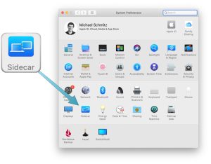 Sidecar iPad Mac