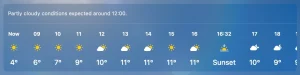 Apple Weather Mac App