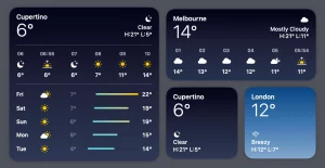 Apple Weather Mac App