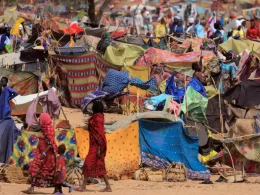 Sudanese displaced by war