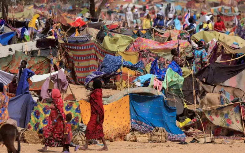 Sudanese displaced by war