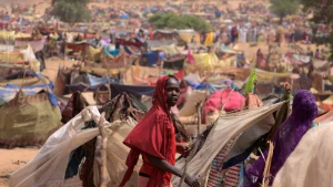 Sudanese displaced By war