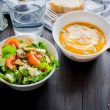 soup and salad