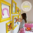 Kids' Art: From Creation to Display