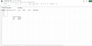 Google Sheets