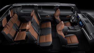 Cabin of 2024 Lexus GX