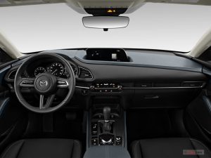 Interior of Mazda