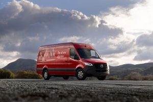 2024 Mercedes-Benz eSprinter On the Road