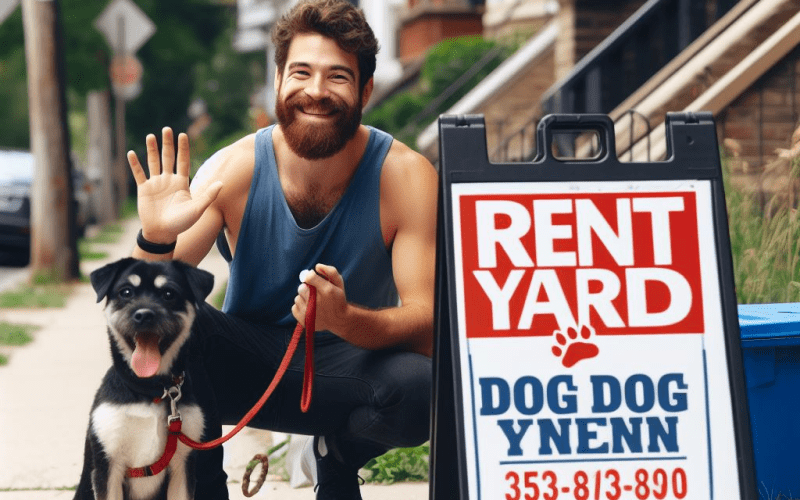 Rent a Yard, Bring Your Dog: Homeowners’ New Venture