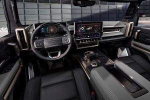 Interior of GMC Hummer 2024