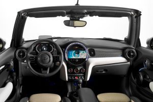 Interior of 2024 mini cooper 