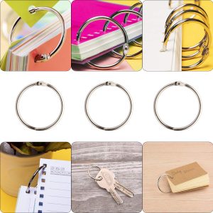 Binder Ring for Key Organization