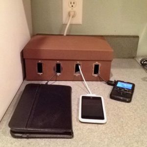 Create a Charging Station with a Shoebox