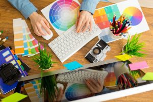 Graphics designing Flexibility and Convenience: Graphics designing