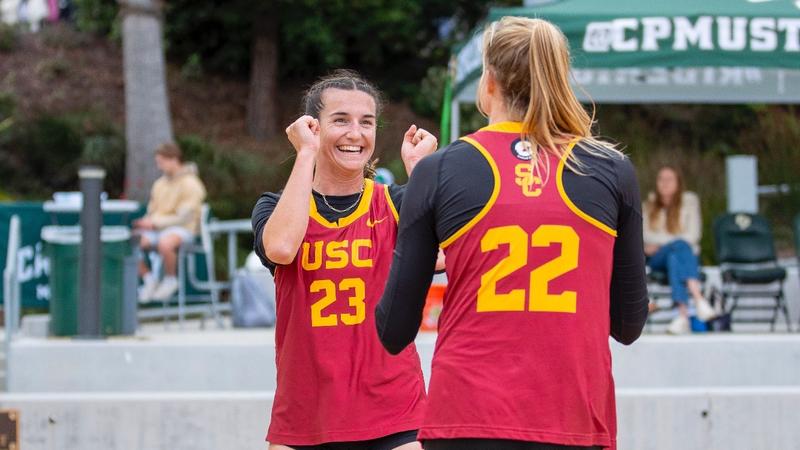 USC Beach Volleyball Dominates: A Straight-Set Victory in the Pac-12 Championship