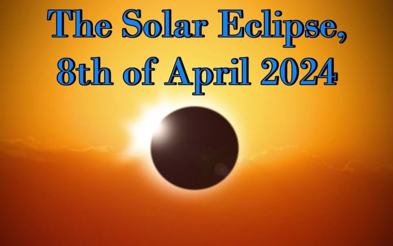 April 8th solar eclipse.