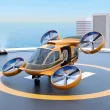 China's flying taxi sector