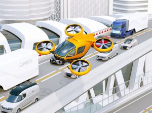 China's flying taxi sector