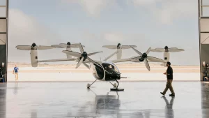 China's flying taxi sector