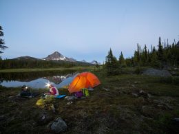 Rockies camping