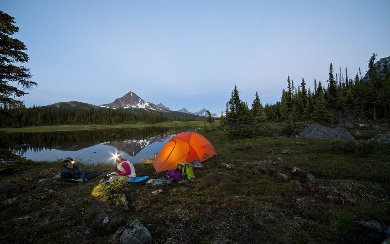 Rockies camping