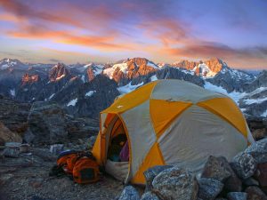 Rockies camping