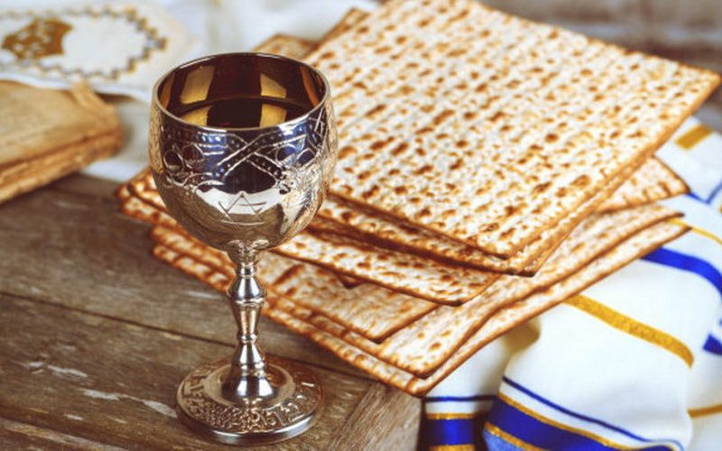 Seder plate for Passover