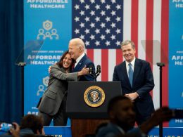 President Joe Biden and Vice President Kamala Harris defended their health-care strategy in the battleground state of North Carolina on Tuesday, arguing that Democrats like themselves would keep access to care while Republicans would undo achievements achieved over the last decade.