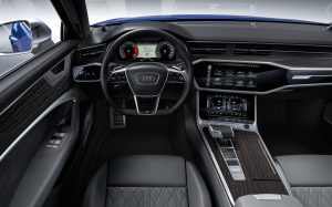 Interior of Audi A6