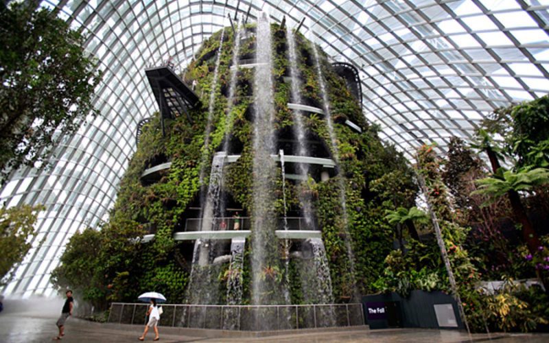 restaurant at botanic garden singapore