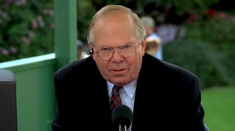 Mic Drop at the Masters: Verne Lundquist Says Farewell