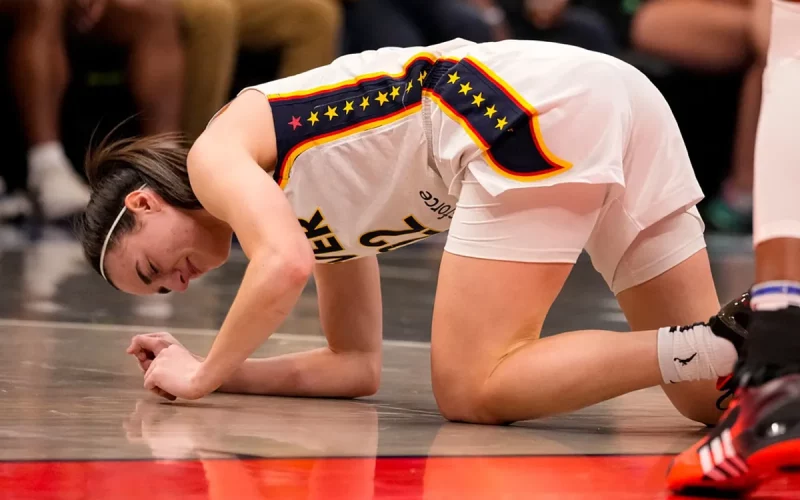 Heroic Effort: Caitlin Clark Battles Ankle Injury in Fever’s Loss to Connecticut Sun