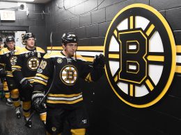 Boston Bruins Mascot Surprises Brigham and Women’s Hospital Staff with Dunkin’ Gift Cards