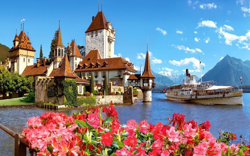 Oberhofen-Castle-Switzerland