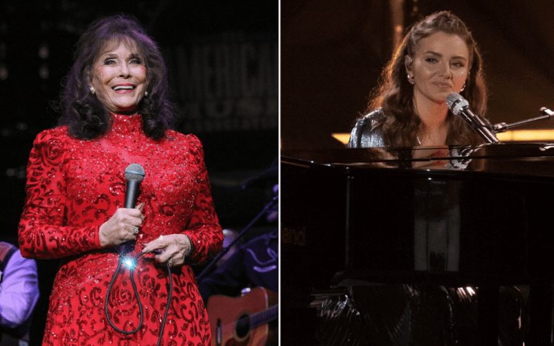 Loretta Lynn's granddaughter Emmy Russell honors her on American Idol