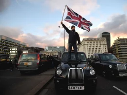 London's Black-Cab Drivers Sue Uber