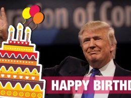 Donald Trump celebrated his 78th birthday by Campaign Rally in West Palm Beach