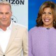 Hoda Kotb and Kevin Costner