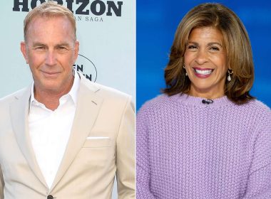 Hoda Kotb and Kevin Costner