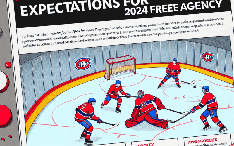 Expectations for Canadiens 2024 Free Agency