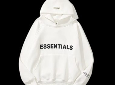 White Essentials Hoodie