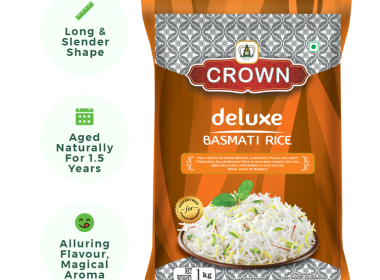 Crown Deluxe Basmati Rice 5kg