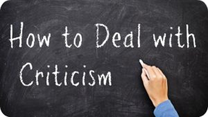 How to Handle Criticism and Grow from It