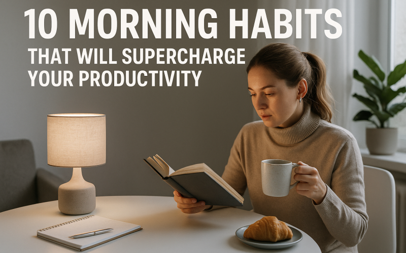 Morning Habits Supercharge Productivity