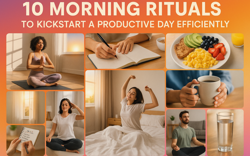 10 Morning Rituals to Kickstart a Productive Day Efficiently